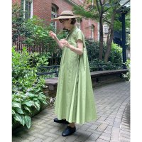 COUPE LE COEUR/クープルクール COUPE LE COEUR フレンチスリーブフレアーシャツワンピース【洗える】/507510038