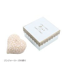 F.i.n.t/【Free marche.】レース柄ハートキャンドル(ジンジャーローズの香り)【返品不可商品】/507510076