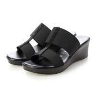 ITALIAN SHOEMAKERS/イタリアンシューメーカーズ ITALIAN SHOEMAKERS 厚底ラインストーンエラスティックサンダル/507522688