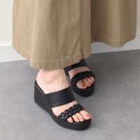 ITALIAN SHOEMAKERS/イタリアンシューメーカーズ ITALIAN SHOEMAKERS 厚底ダブルベルトイントレチャートサンダル/507522711