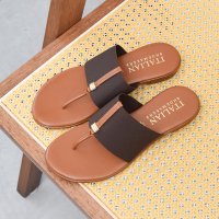 ITALIAN SHOEMAKERS/イタリアンシューメーカーズ ITALIAN SHOEMAKERS メタルパーツエラスティックトングサンダル/507522716