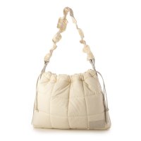 SMIR NASLI/サミールナスリ SMIR NASLI キルティング×フリルトートバッグ/507523143