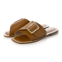 CORSO ROMA 9/コルソローマ ノーヴェ CORSO ROMA 9 ビックバックルスクエアフラットサンダル/507523295