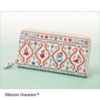 MOOMIN/ムーミン MOOMIN リトルミイ 花づくし（浅草文庫 牛革製長財布）/507524735