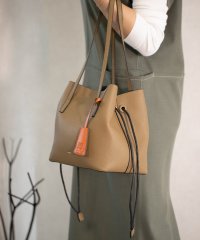 PADMA/パドマ PADMA リアルレザー2WAY 巾着トートバッグ/507524777