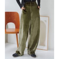 KOBE LETTUCE/コウベレタス KOBE LETTUCE カーブすぎないベロアカーブパンツ【トール】[選べるサイズ] [M4142]/507558559