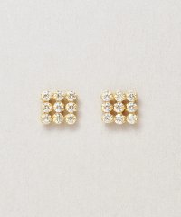 TAKE-UP/テイクアップ TAKE－UP 【Lively】K10 9石 ワンポイントピアス( YG)/507559234