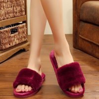 shoppinggo/ショッピングゴー shoppinggo ファーサンダルレディース ファースリッパ 暖かい 秋 冬/502967776