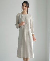 J.PRESS LADIES/【洗える】ノルディス2wayジョーゼット フロントプリーツ ワンピース/505823260