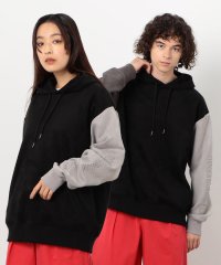 Purple & Yellow/メッセージエンボスプルパーカ/506846709