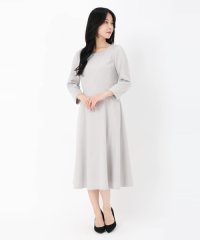 ICHIE/ウール天竺美ラインワンピース/507087420