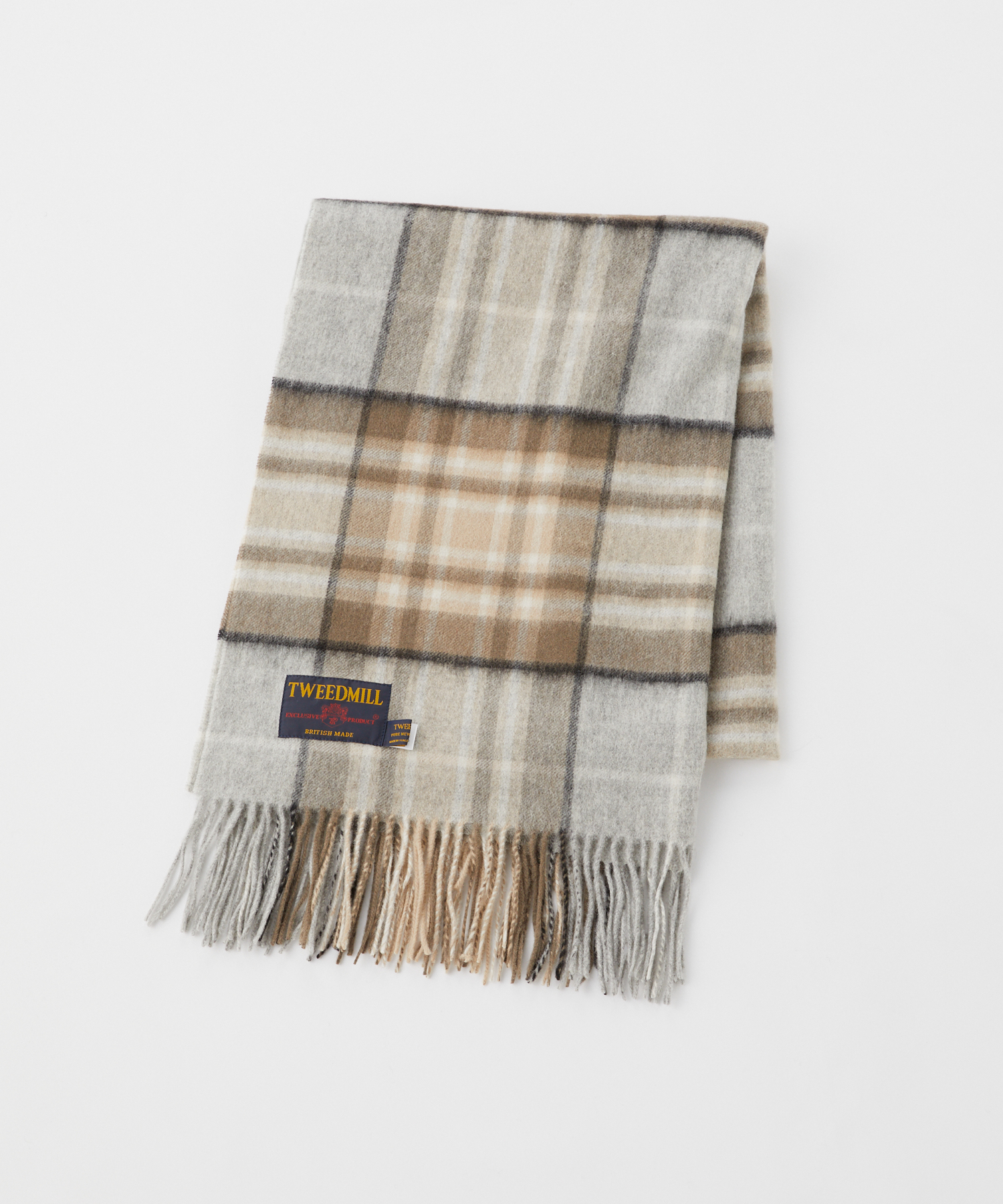 TWEEDMILL ツイードミル マフラー Lambswool Knee Rug W/Pin ツイードミル TWEEDMILL マフラー 70－190 Lambswool Knee Rug W