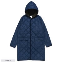 TAION/＜TAION＞シティ パイピングフード ロングダウンコート/507202002