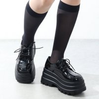 LOVE HUNTER/ラブハンター LoveHunter 軽量 厚底 トリプルソール モカ レースアップシューズ / 1693/507204650