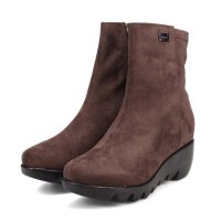 HIROKO KOSHINO FEMME/ヒロココシノファム HIROKO KOSHINO FEMME 【撥水加工】ウエーブウエッジソールブーツ HRL1009/507205800