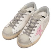 GOLDEN GOOSE/ゴールデングース GOLDEN GOOSE スニーカー スーパースター ホワイト ピンク メンズ レディース ユニセックス GOLDEN GOOSE GWF00/507208146