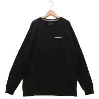 patagonia/パタゴニア Patagonia Tシャツ カットソー ロングスリーグ ピー6ロゴ レスポンシビリティー ブラック メンズ PATAGONIA 38518 BLK/507208432