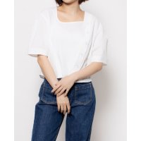 LOEUVRE/ルエブル LOEUVRE Square Curved－neck Blouse/507474209