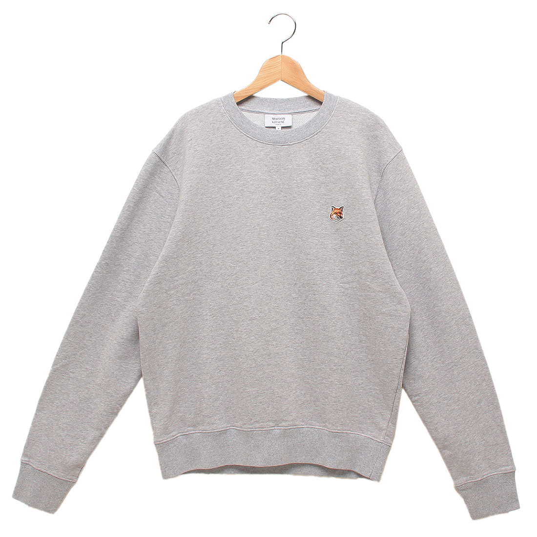 メゾンキツネ　スウェット　グレー　L メゾンキツネ MAISON KITSUNE スウェット グレー メンズ MAISON