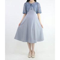 an another angelus/フィント F i.n.t 【オケージョン】レースボレロ 付き 2way ワンピース 結婚式 二次会 パーティドレス/507510015