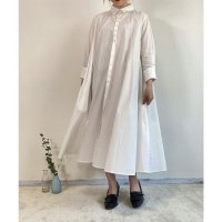 COUPE LE COEUR/クープルクール COUPE LE COEUR ドレープフレアーシャツワンピース【洗える】/507510030