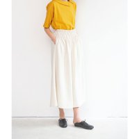 COUPE LE COEUR/クープルクール COUPE LE COEUR タッククチュールイージーワイドパンツ【洗える】/507510035