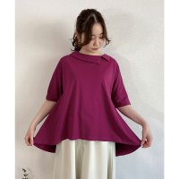 COUPE LE COEUR/クープルクール COUPE LE COEUR サイドカラードルマンカットソー【洗える】/507510036