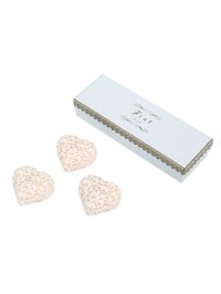 F.i.n.t/【Free marche.】レース柄トハートキャンドル(ハニー&クリームの香り)【返品不可商品】/507510071