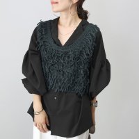 Aletta vita/アレッタ ヴィータ Aletta vita ループツイスト編みニットベスト/507578102