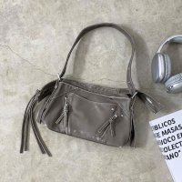 non-hedge/ノンヘッジ non－hedge ブリーチ加工ZIPショルダーバッグ/507578318