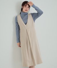 SHOO・LA・RUE　DRESKIP/シューラルー／ドレスキップ SHOO・LA・RUE/DRESKIP 大人クラシカルな印象に ボックスプリーツジャンスカ/507583200