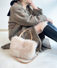 lus./ラスドット lus. フェイクファー2WAYバッグ/507583247