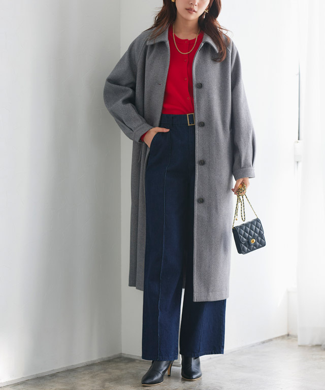 ステンカラーコートのファッション通販 - d fashion
