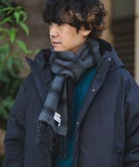 URBAN RESEARCH DOORS/カシミヤブレンド オンブレチェックマフラー/507583489