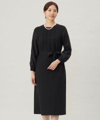 J.PRESS LADIES/【洗える】ノルディス2wayジョーゼット タックディテール ワンピース/507583839