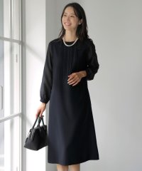 J.PRESS LADIES/【洗える】ノルディス2wayジョーゼット タックディテール ワンピース/507583839