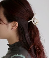 colleca la/コレカラ colleca la キルト柄ショートループバンスクリップ/507585811