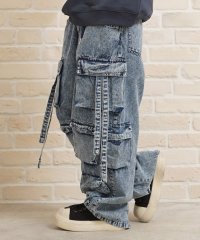 1111clothing/ワンフォークロージング 1111clothing 13ポケット ワイドカーゴパンツ/507585846