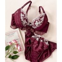 fran de lingerie/フランデランジェリー fran de lingerie 新作続々☆ 「ペアブラジャー ペアブラジャー（ワイヤー有り）」 ブラジャーショーツセット【返品不可商品】/507586183