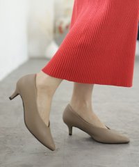 SESTO/セスト SESTO 削れないかかとゴム＆立体クッションインソールの美脚ローヒールパンプス /r/507586212
