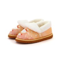Sanrio characters/サンリオ Sanrio キッズ ジュニア ムートンブーツ キラキラおやつタイム ボアサンダル シナモン クロミ マイメロ キティ/507586274