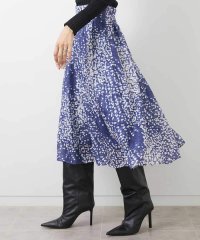 MICHEL KLEIN/ランダムドットジャカードスカート（オリジナルプリント）/507586406