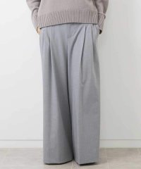 MICHEL KLEIN/[3サイズ展開]ストレッチタックワイドパンツ/507586415