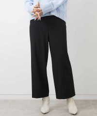 MICHEL KLEIN/［定番人気/新色追加］裏起毛ワイドクロップドパンツ(機能素材)/507586417