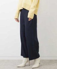 MICHEL KLEIN/［定番人気/新色追加］裏起毛ワイドクロップドパンツ(機能素材)/507586417