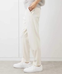MICHEL KLEIN/［定番素材］裏起毛ストレッチテーパードパンツ(機能素材)/507586418