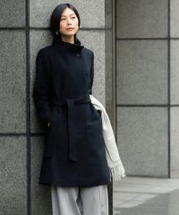 MICHEL KLEIN/[定番人気]Super100ウールビーバースタンドカラーコート/507586422