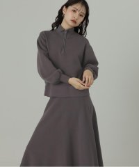 N Natural Beauty Basic/ハーフジップニット＆スカートセット/507586562