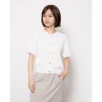 LOEUVRE/ルエブル LOEUVRE Fancy Knit Jacket/507584925