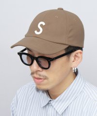 AMS SELECT/エーエムエスセレクト A.M.S.select キャップ ローキャップ イニシャル S 帽子 ベースボールキャップ 秋冬 おしゃれ/507586267